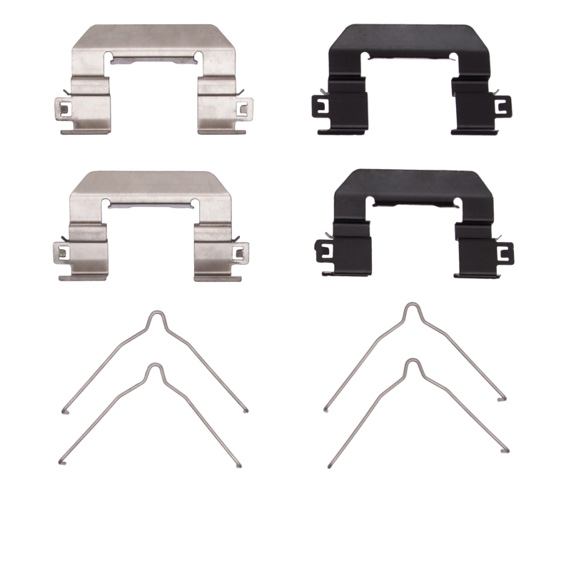 Hyundai Santa Fe XL Disc Brake Hardware Kit - Front - R1 Concepts - `06-`19